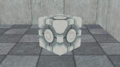 Portal Weighted Companion Cube preview image